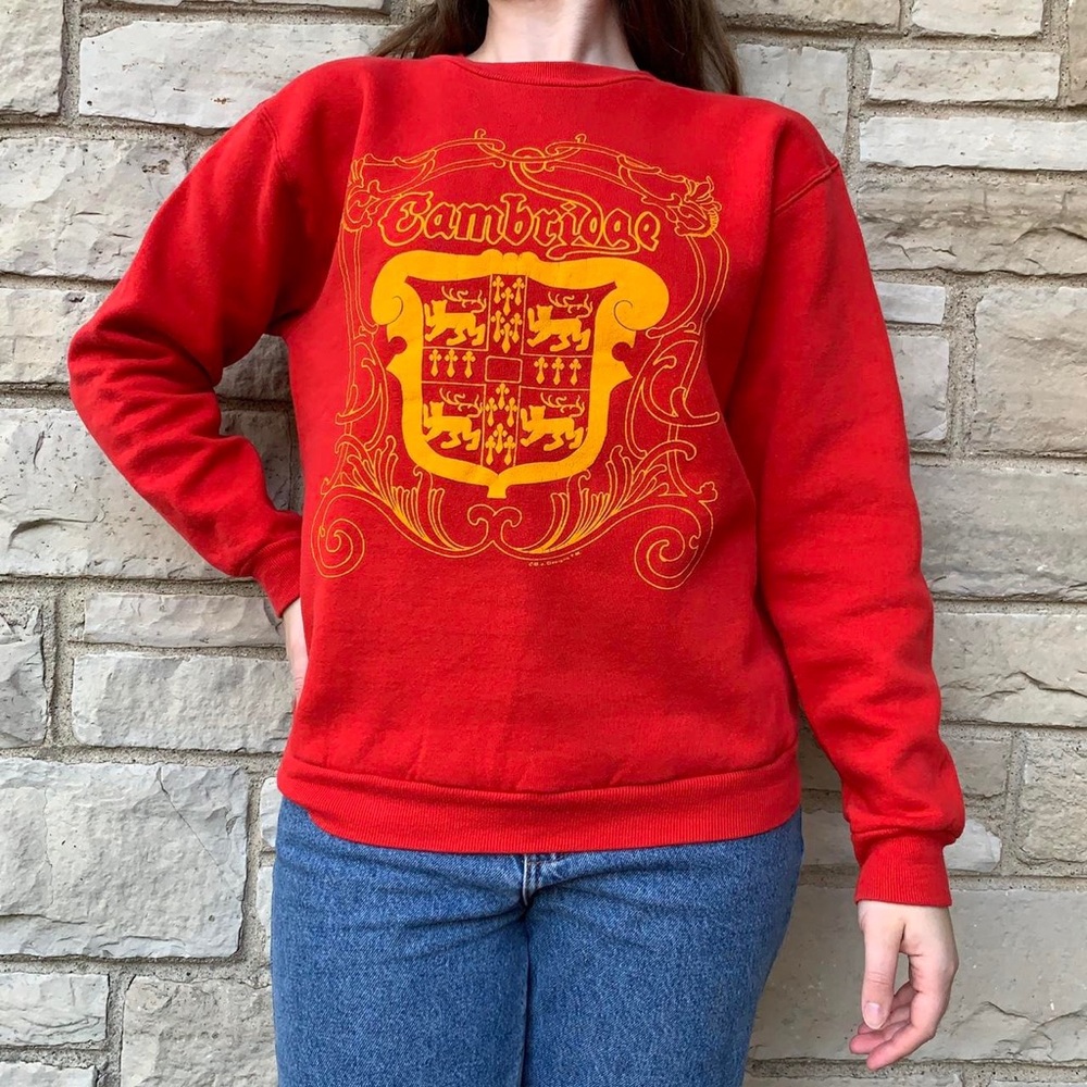 Vintage Cambridge University Pullover Sweater